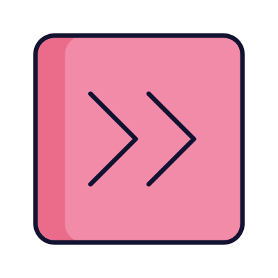 Chevrons Right, Animated Icon, Lineal