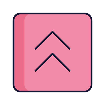 Chevrons Up, Animated Icon, Lineal
