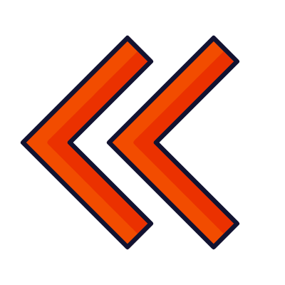 Chevrons Left, Animated Icon, Lineal