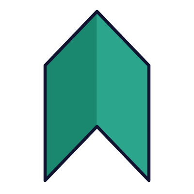 Chevron Up, Animated Icon, Lineal