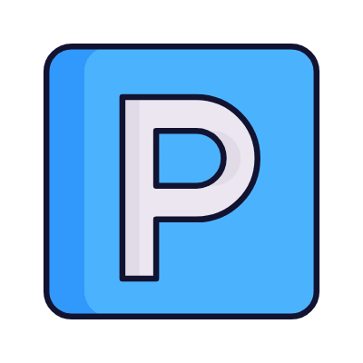 Parking, Animated Icon, Lineal