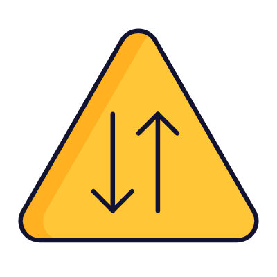 Two Way Traffic, Animated Icon, Lineal