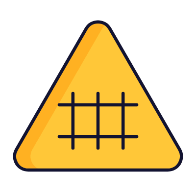 Railroad Crossing, Animated Icon, Lineal