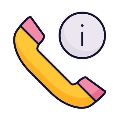 Phone Info, Animated Icon, Lineal