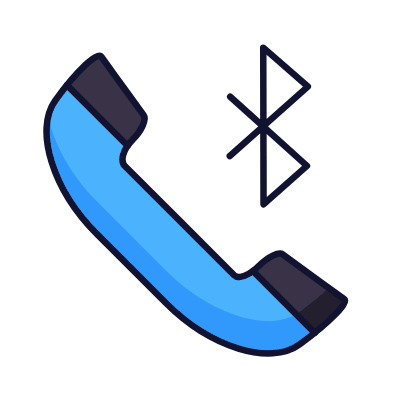 Phone Bluetooth, Animated Icon, Lineal
