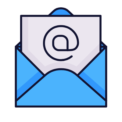 Mail Open At, Animated Icon, Lineal