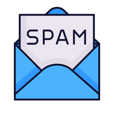 Mail Open Spam, Animated Icon, Lineal