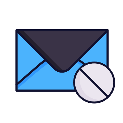 Mail Ban, Animated Icon, Lineal