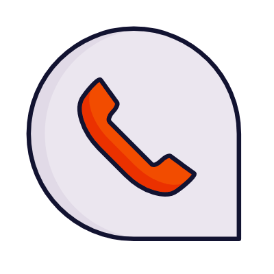 Chat Phone, Animated Icon, Lineal