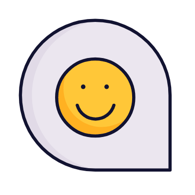 Chat Emoji, Animated Icon, Lineal