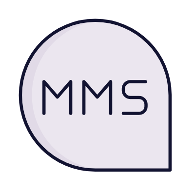 Chat MMS, Animated Icon, Lineal