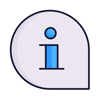 Chat Info, Animated Icon, Lineal