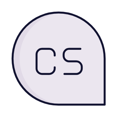 Chat Czech, Animated Icon, Lineal