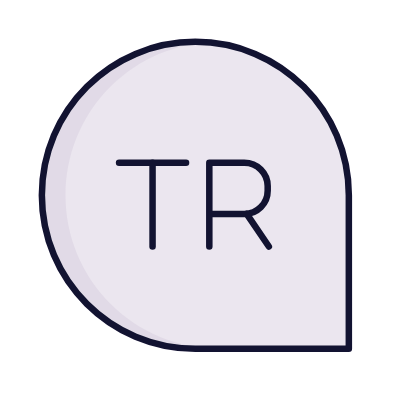 Chat Turkish, Animated Icon, Lineal