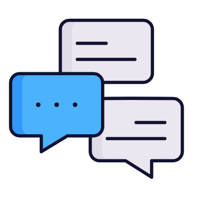 Messages Multi Alt, Animated Icon, Lineal