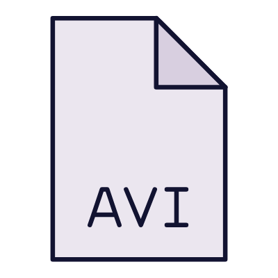 File AVI, Animated Icon, Lineal