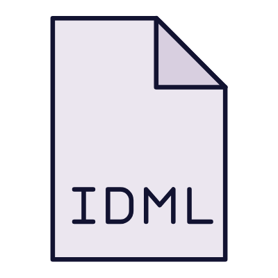 File IDML, Animated Icon, Lineal