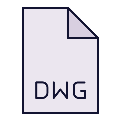 File DWG, Animated Icon, Lineal