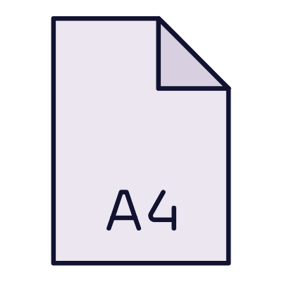 File A4, Animated Icon, Lineal