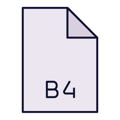 File B4, Animated Icon, Lineal