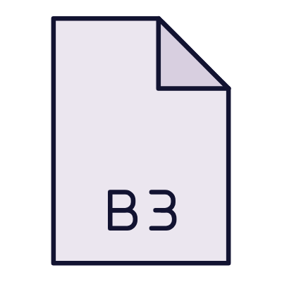 File B3, Animated Icon, Lineal