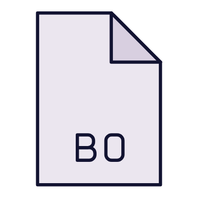 File B0, Animated Icon, Lineal