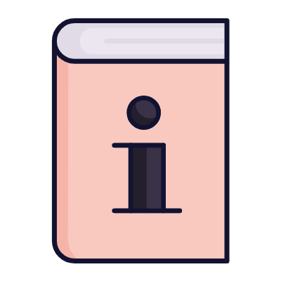 Info Book, Animated Icon, Lineal