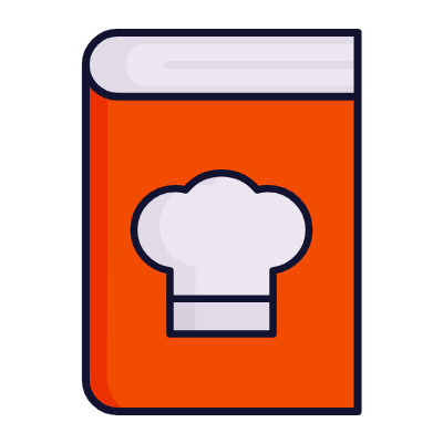 Cook Book, Animated Icon, Lineal