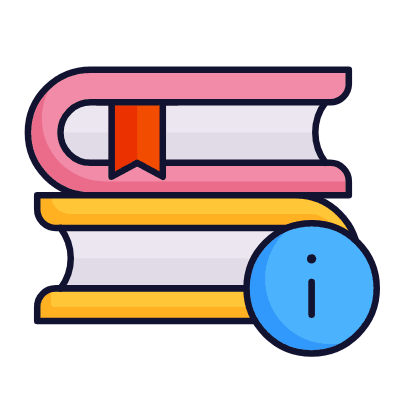 Books Info, Animated Icon, Lineal