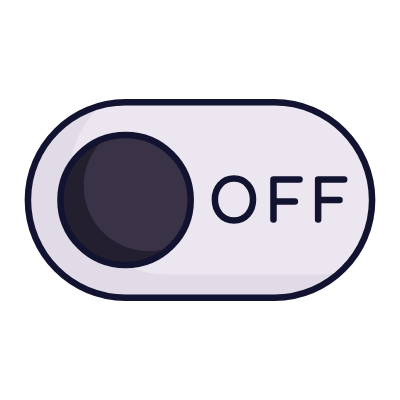 Toggle On Off, Animated Icon, Lineal
