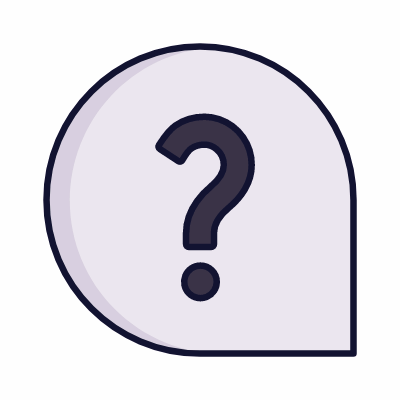Chat Question, Animated Icon, Lineal