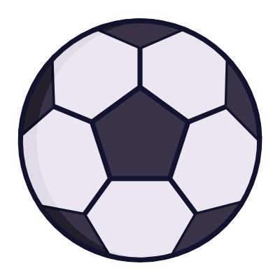 Football Ball, Animated Icon, Lineal