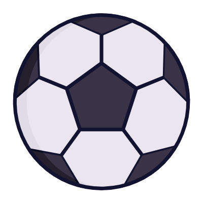 Football Ball, Animated Icon, Lineal