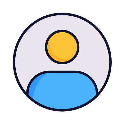 Avatar Circle, Animated Icon, Lineal