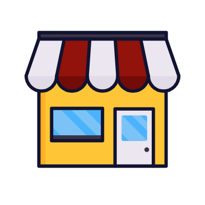 Shop, Animated Icon, Lineal
