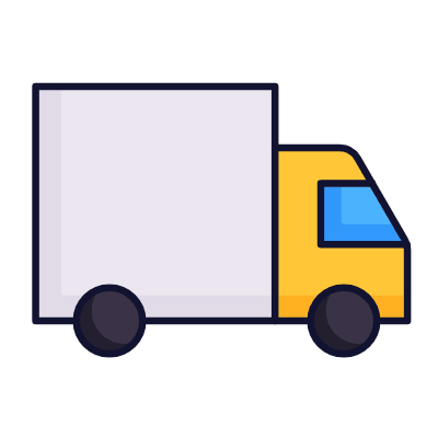 Truck, Animated Icon, Lineal