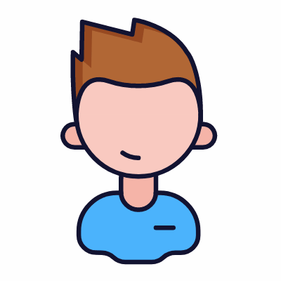 Boy, Animated Icon, Lineal