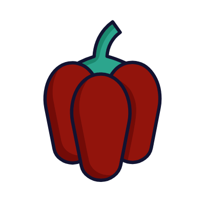 Paprika, Animated Icon, Lineal