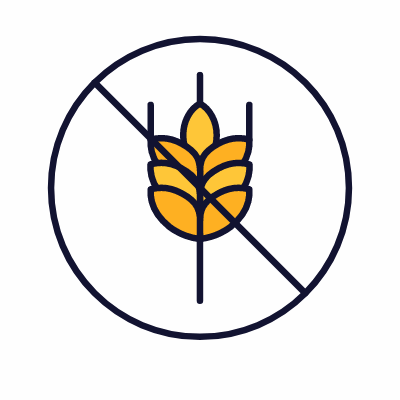 Gluten-Free, Animated Icon, Lineal