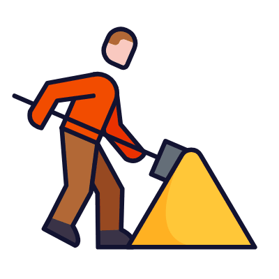 Dig, Animated Icon, Lineal