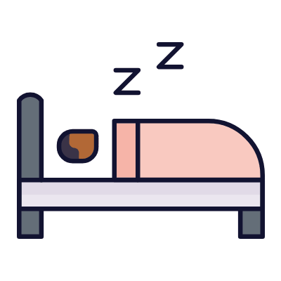 Sleep, Animated Icon, Lineal