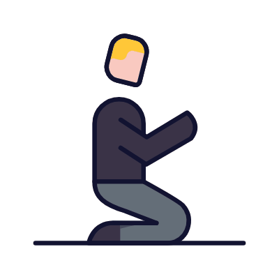 Christian, Animated Icon, Lineal