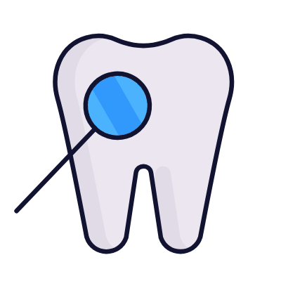 Dental Care, Animated Icon, Lineal