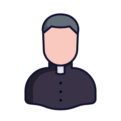 Priest, Animated Icon, Lineal