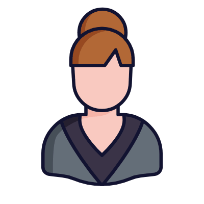 Woman Sweater, Animated Icon, Lineal
