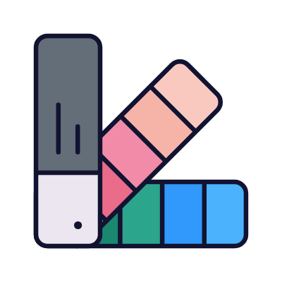 Color Swatch, Animated Icon, Lineal
