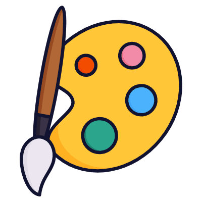 Color Palette, Animated Icon, Lineal