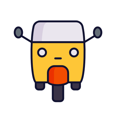 Autocycle, Animated Icon, Lineal