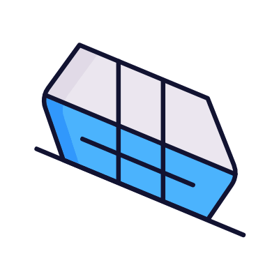Funicular, Animated Icon, Lineal