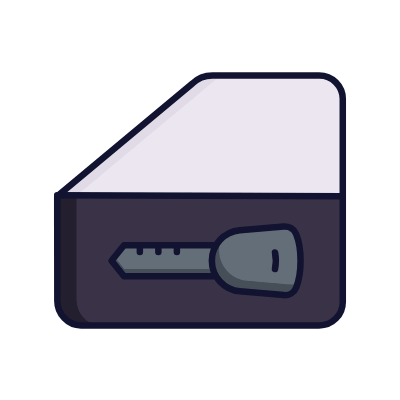 Door Lock, Animated Icon, Lineal